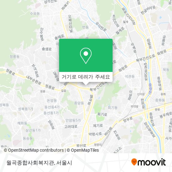 월곡종합사회복지관 지도