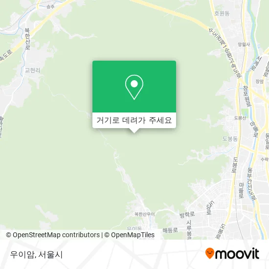 우이암 지도