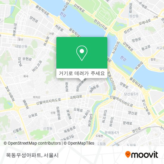 목동우성아파트 지도