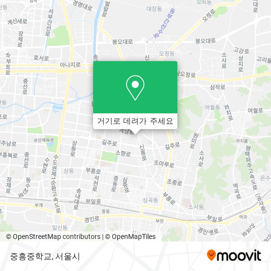 중흥중학교 지도