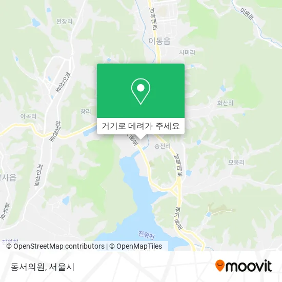 동서의원 지도