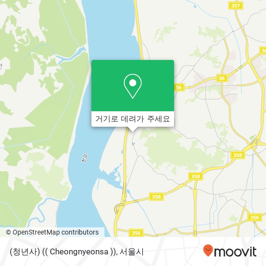 (청년사) (( Cheongnyeonsa )) 지도