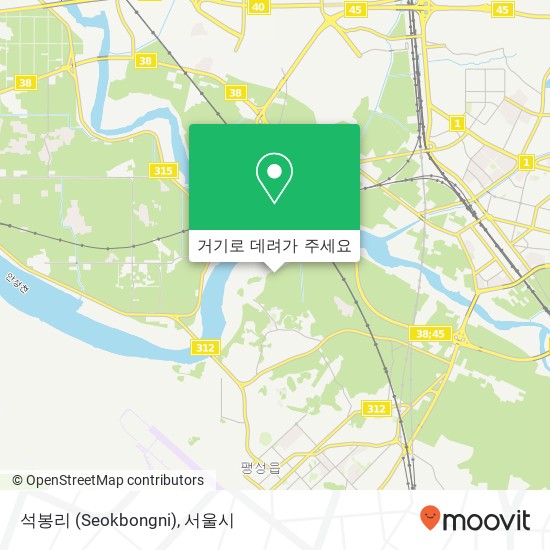 석봉리 (Seokbongni) 지도