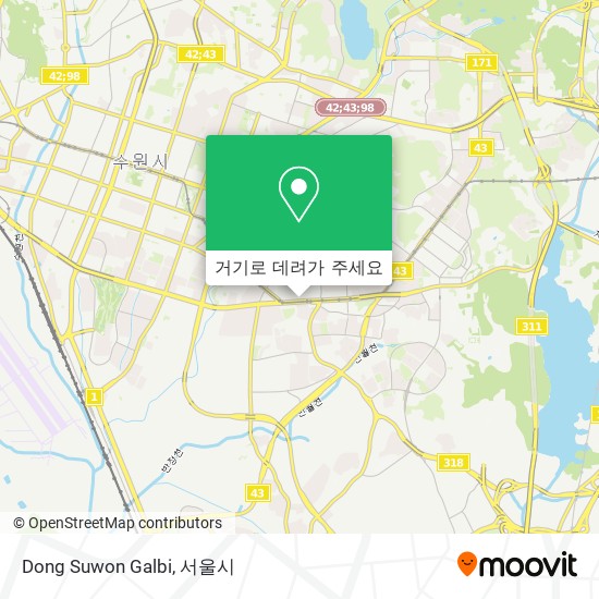 Dong Suwon Galbi 지도