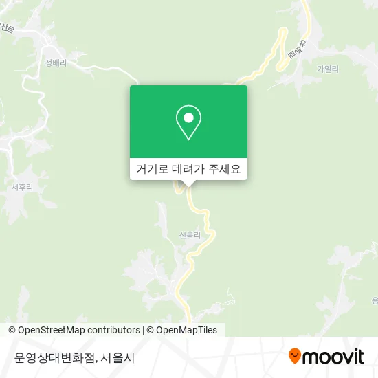 운영상태변화점 지도