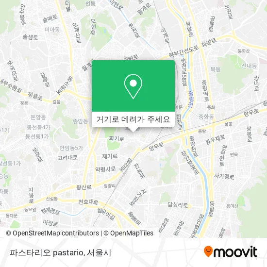 파스타리오 pastario 지도