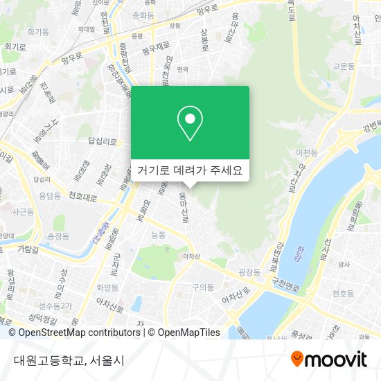 대원고등학교 지도