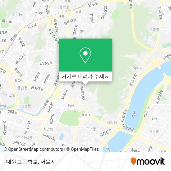 대원고등학교 지도