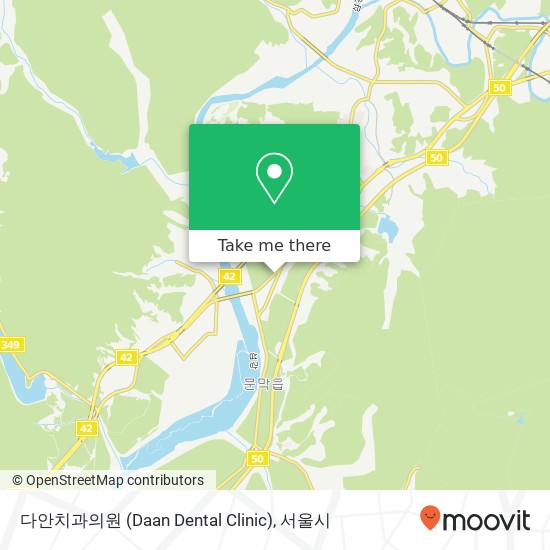 다안치과의원 (Daan Dental Clinic) 지도