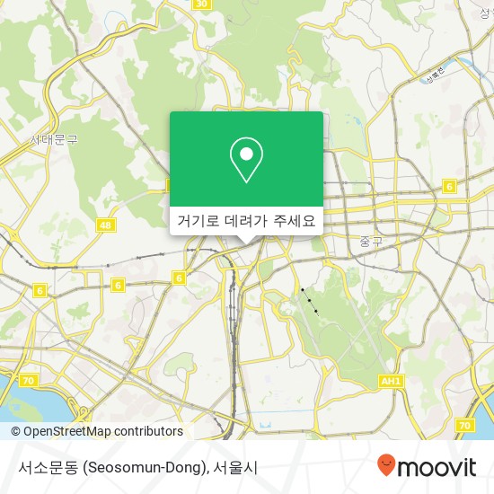 서소문동 (Seosomun-Dong) 지도
