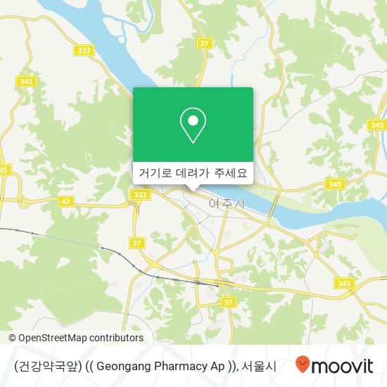 (건강약국앞) (( Geongang Pharmacy Ap )) 지도