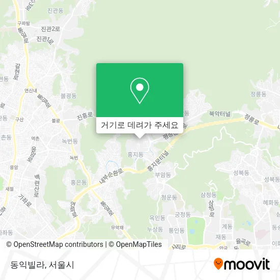 동익빌라 지도