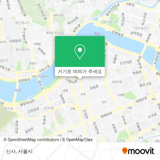 신사 지도