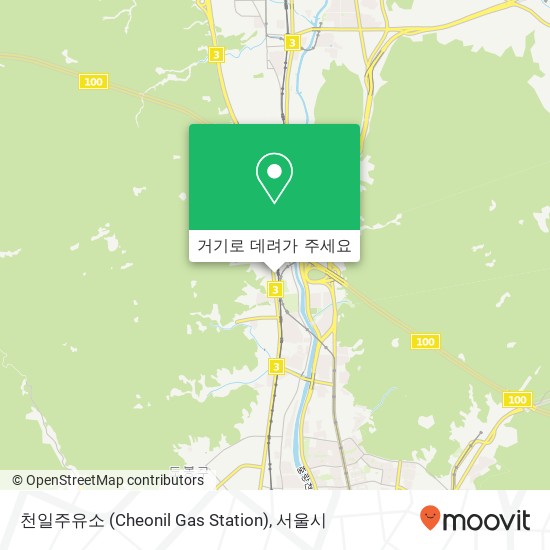 천일주유소 (Cheonil Gas Station) 지도