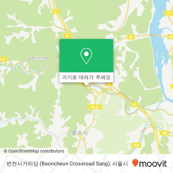 번천사거리상 (Beoncheon Crossroad Sang) 지도