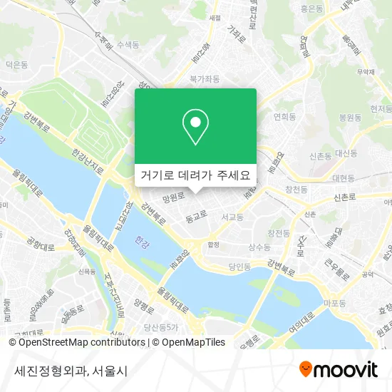 세진정형외과 지도