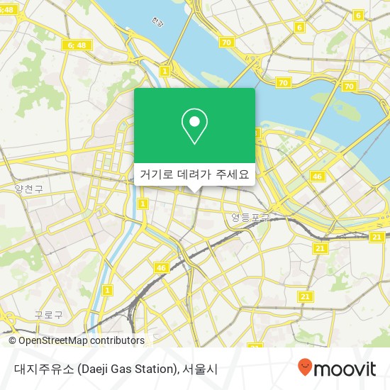 대지주유소 (Daeji Gas Station) 지도