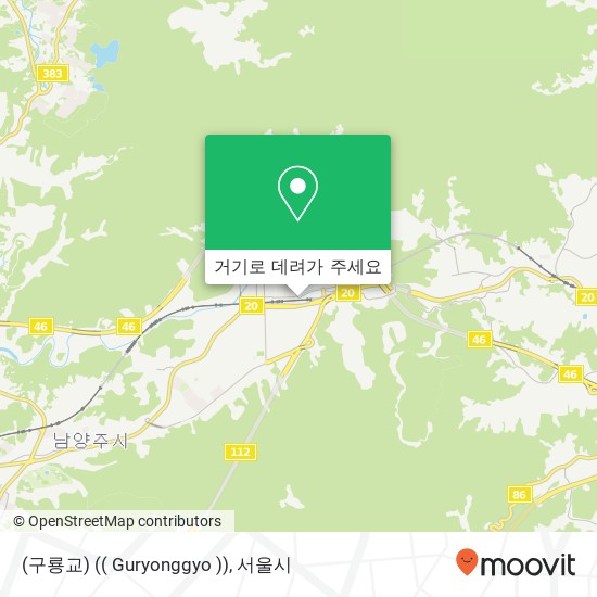 (구룡교) (( Guryonggyo )) 지도