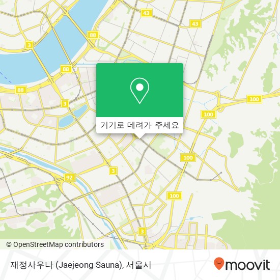 재정사우나 (Jaejeong Sauna) 지도