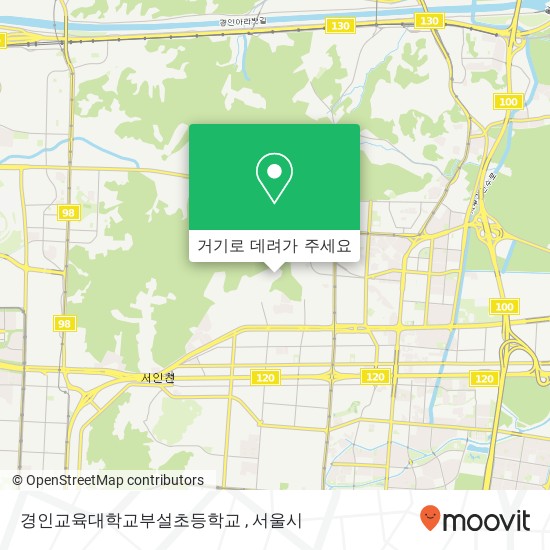 경인교육대학교부설초등학교 지도