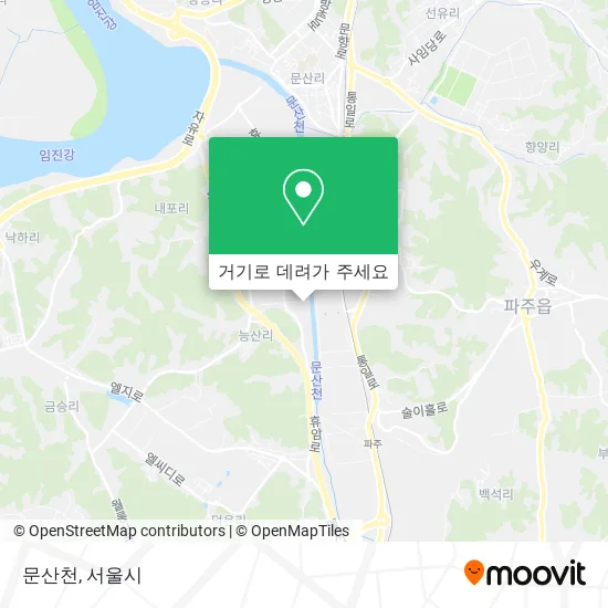 문산천 지도
