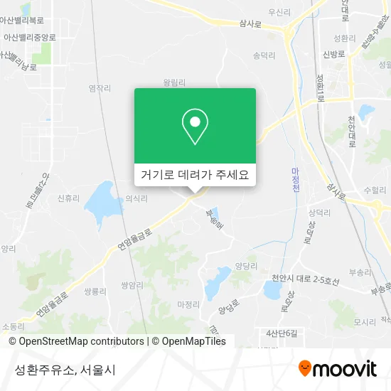 성환주유소 지도