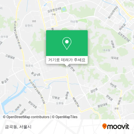 금곡동 지도