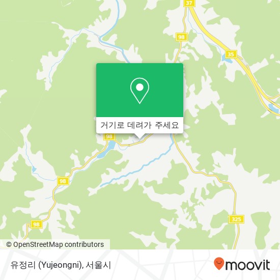 유정리 (Yujeongni) 지도