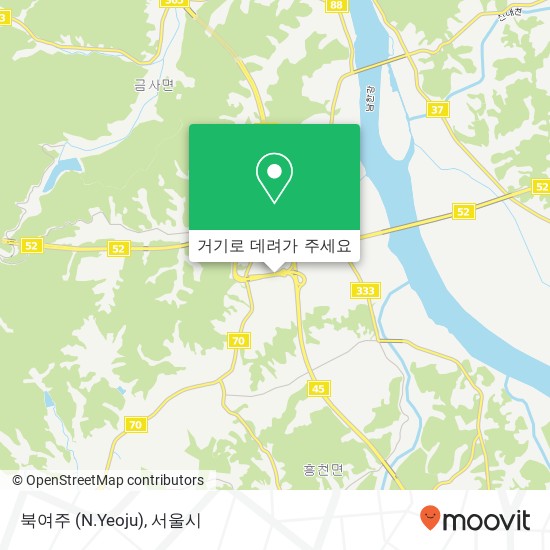 북여주 (N.Yeoju) 지도