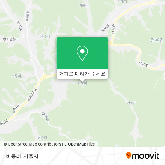 비룡리 지도