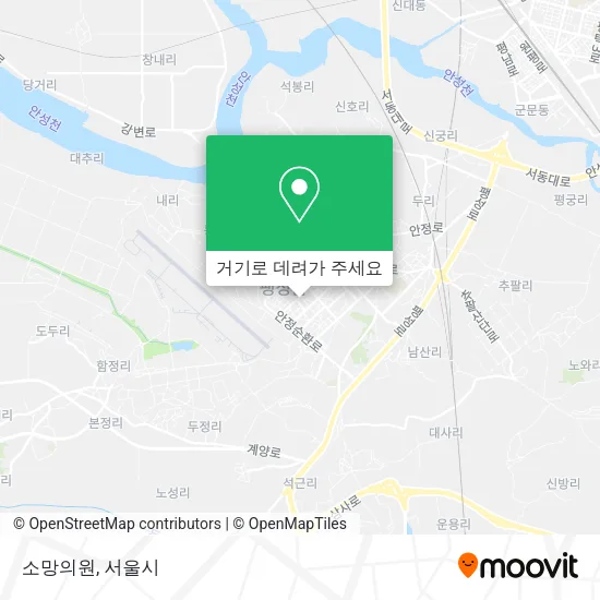 소망의원 지도