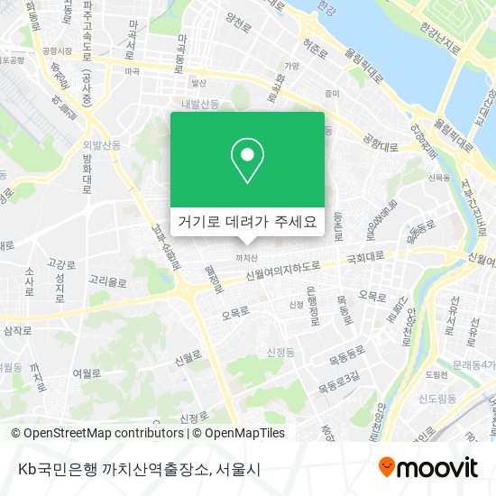 Kb국민은행 까치산역출장소 지도