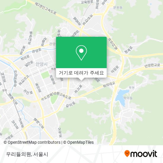 우리들의원 지도
