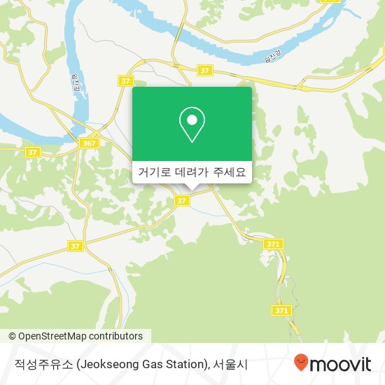 적성주유소 (Jeokseong Gas Station) 지도