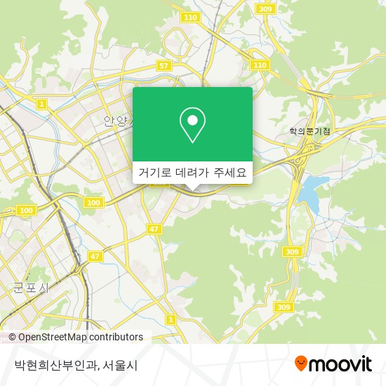 박현희산부인과 지도