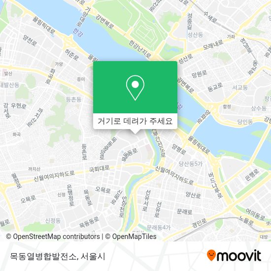 목동열병합발전소 지도