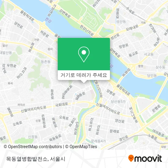 목동열병합발전소 지도