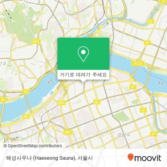 해성사우나 (Haeseong Sauna) 지도