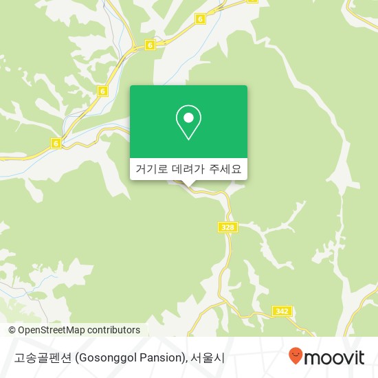 고송골펜션 (Gosonggol Pansion) 지도