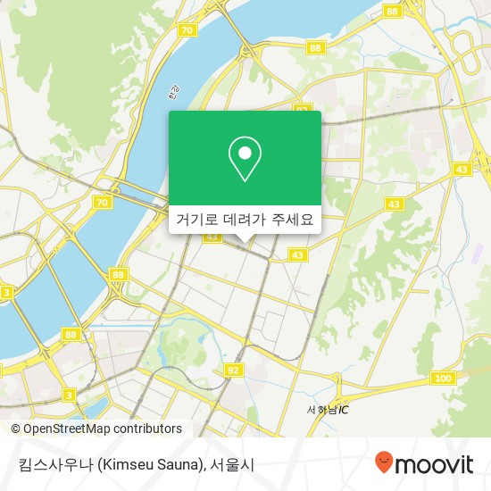 킴스사우나 (Kimseu Sauna) 지도