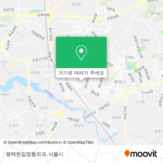 평택한길정형외과 지도