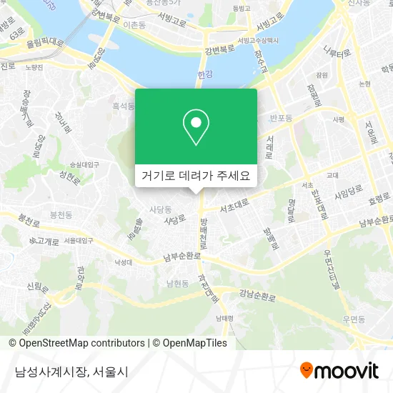 남성사계시장 지도