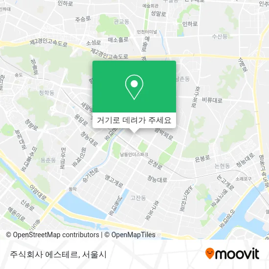 주식회사 에스테르 지도