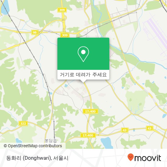 동화리 (Donghwari) 지도