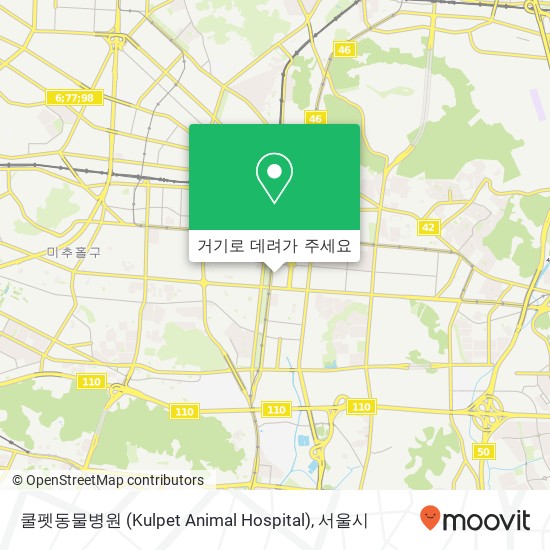 쿨펫동물병원 (Kulpet Animal Hospital) 지도