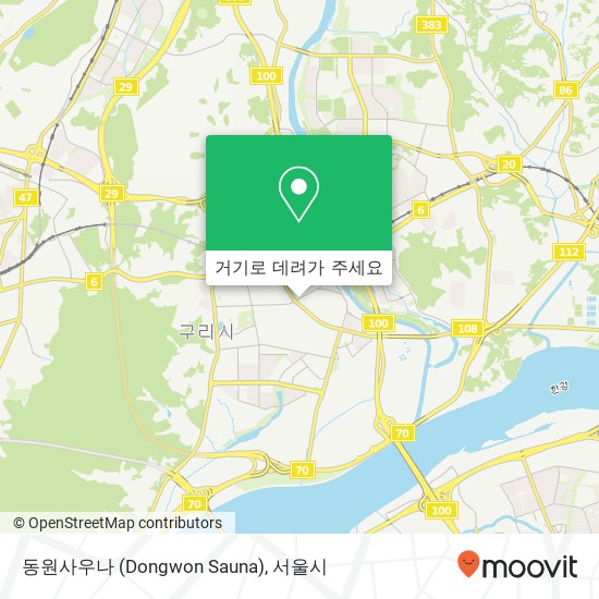 동원사우나 (Dongwon Sauna) 지도