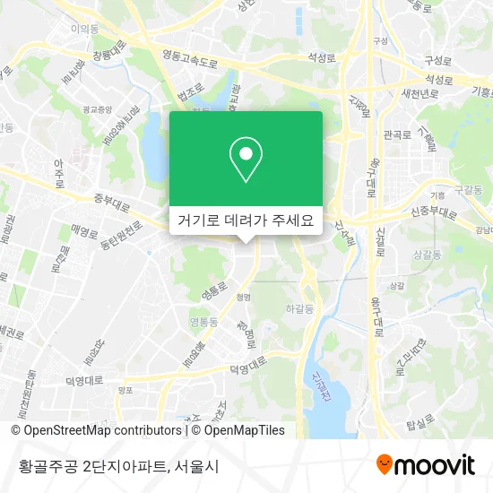 황골주공 2단지아파트 지도