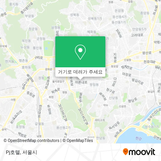 Pj호텔 지도
