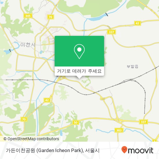 가든이천공원 (Garden Icheon Park) 지도