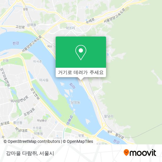 강마을 다람쥐 지도